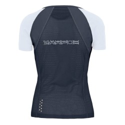 Kvinnor t-shirt Karpos Lavaredo Evo W Jersey ombre blå / Ljusvit
